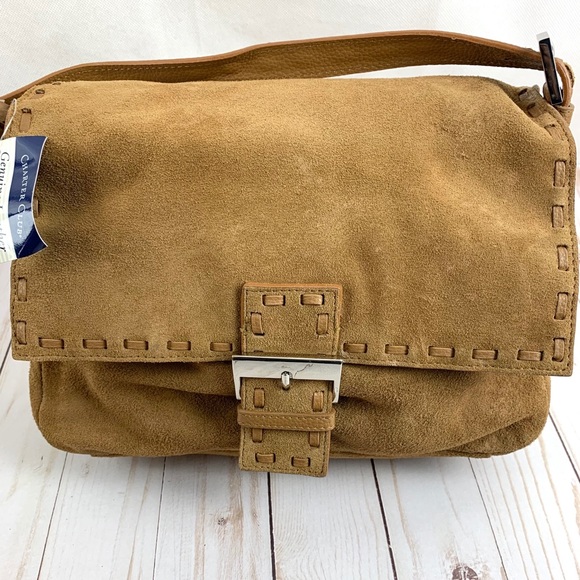 Charter Club Genuine Leather Handbag - Picture 1 of 6